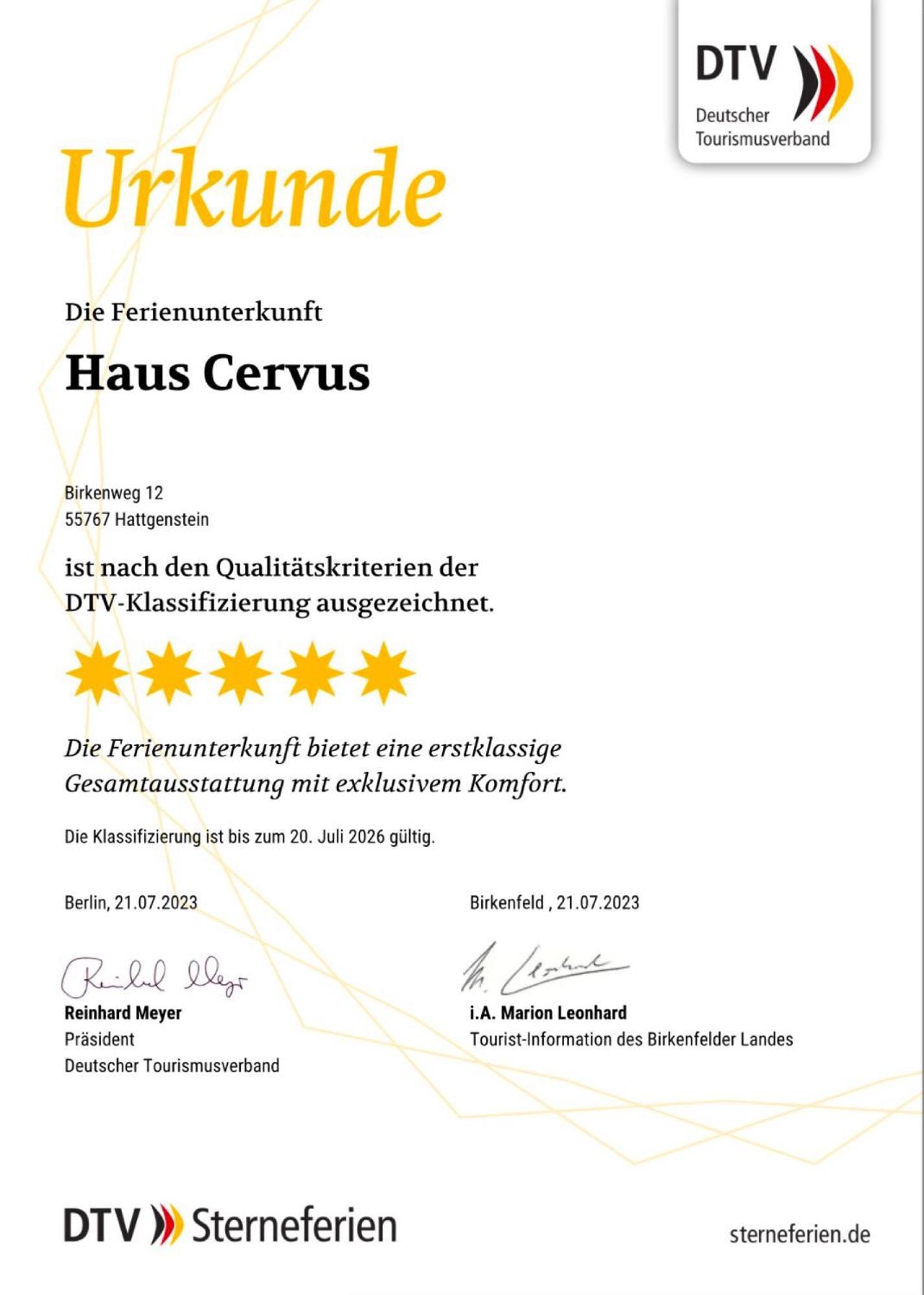 Haus Cervus Villa Hattgenstein ภายนอก รูปภาพ